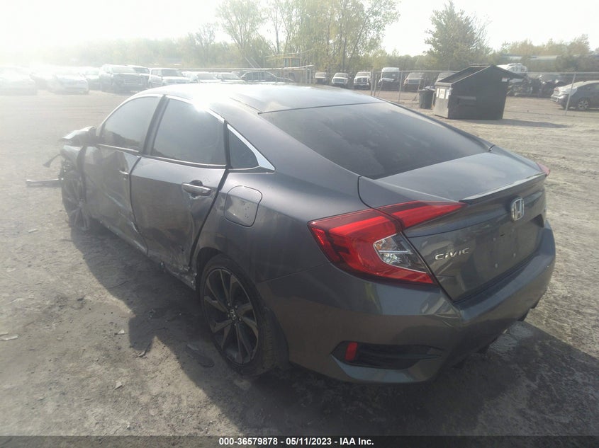 VIN 2HGFC2F83LH551910 2020 HONDA CIVIC SEDAN SPORT