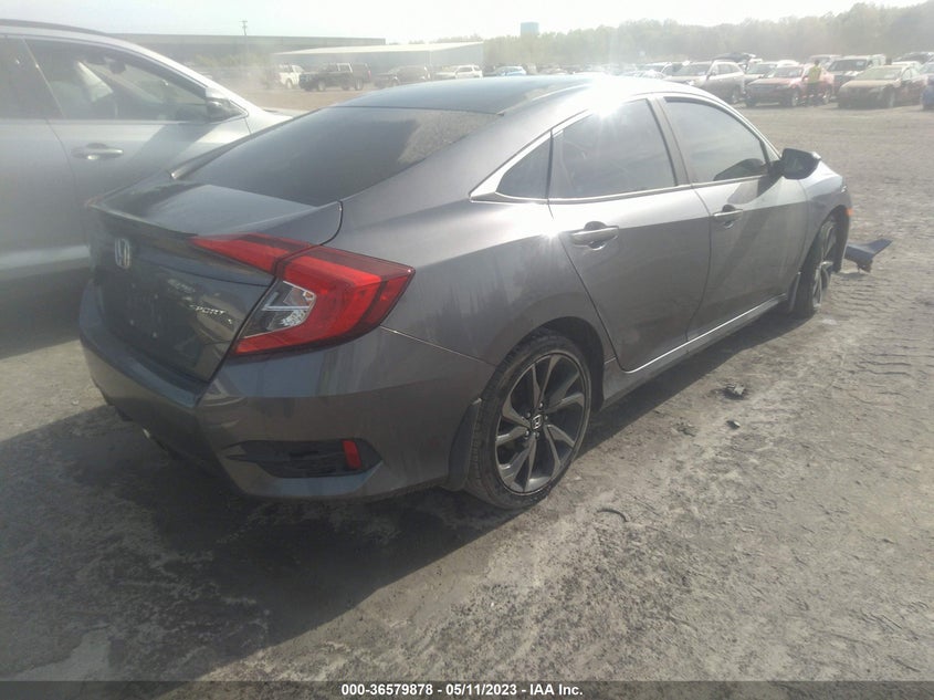 VIN 2HGFC2F83LH551910 2020 HONDA CIVIC SEDAN SPORT