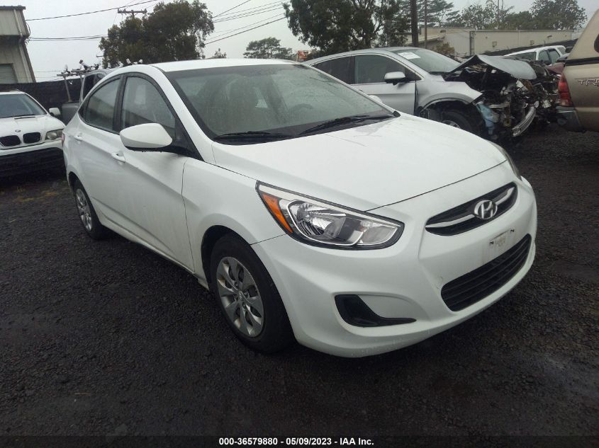 2016 HYUNDAI ACCENT SE - KMHCT4AEXGU055186