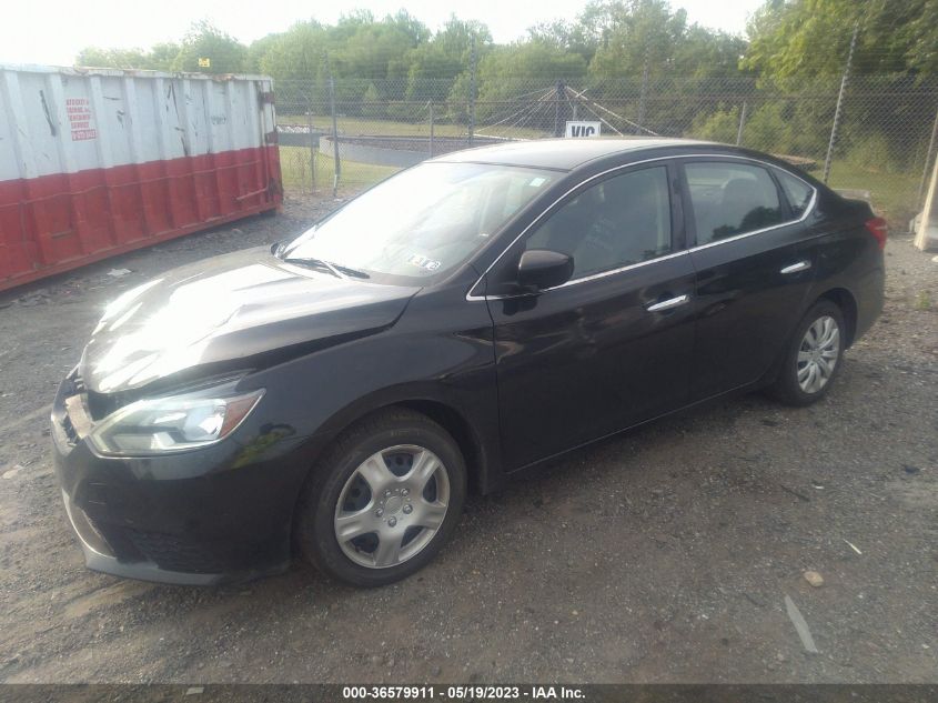 2016 NISSAN SENTRA S - 3N1AB7APXGY328757