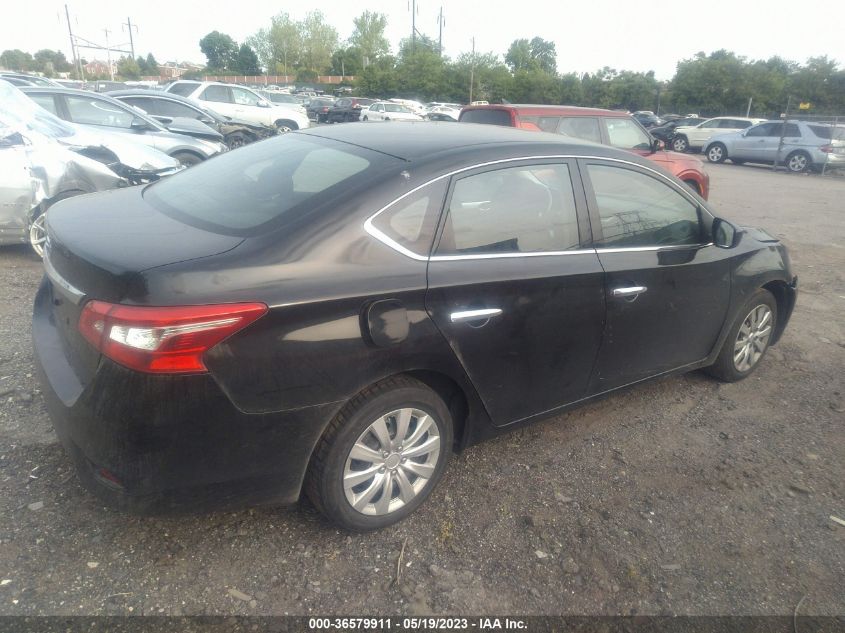 2016 NISSAN SENTRA S - 3N1AB7APXGY328757