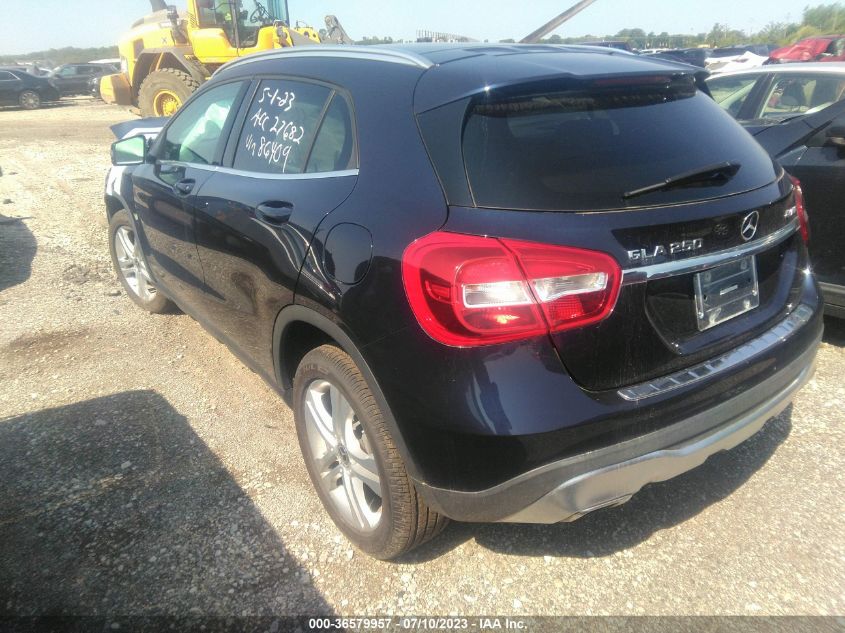 2018 MERCEDES-BENZ GLA GLA 250 - WDCTG4GBXJJ486409