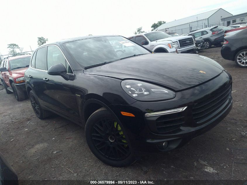 2015 PORSCHE CAYENNE S E-HYBRID - WP1AE2A25FLA50268