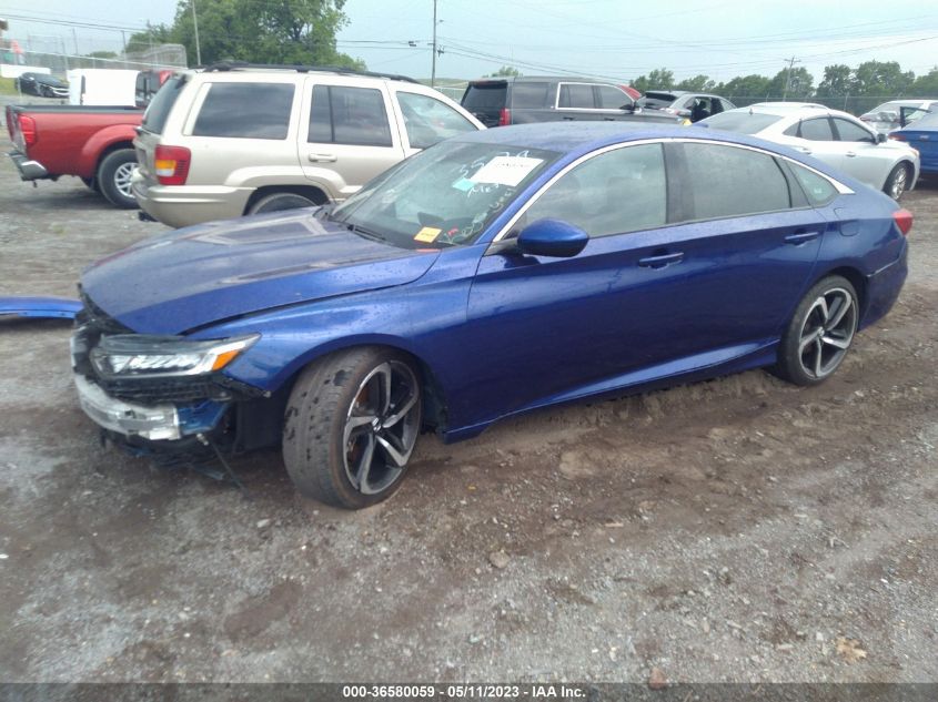 2020 HONDA ACCORD SEDAN SPORT - 1HGCV1F33LA073529