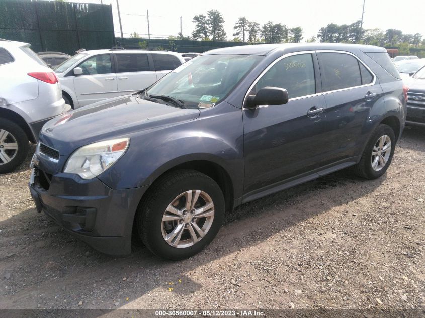 2013 CHEVROLET EQUINOX LS - 2GNALBEK3D6418218