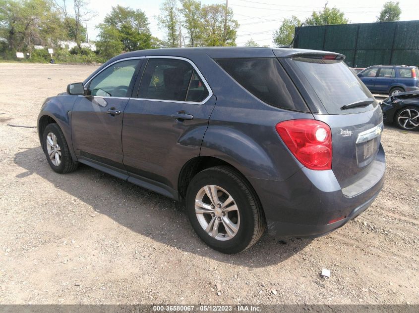 2013 CHEVROLET EQUINOX LS - 2GNALBEK3D6418218