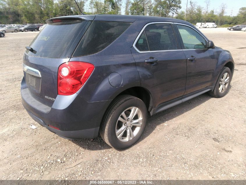 2013 CHEVROLET EQUINOX LS - 2GNALBEK3D6418218