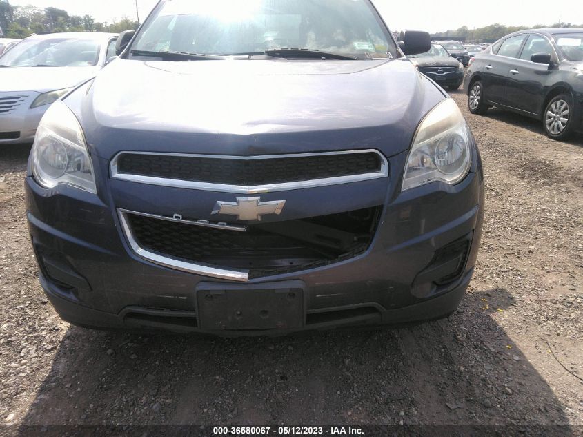 2013 CHEVROLET EQUINOX LS - 2GNALBEK3D6418218