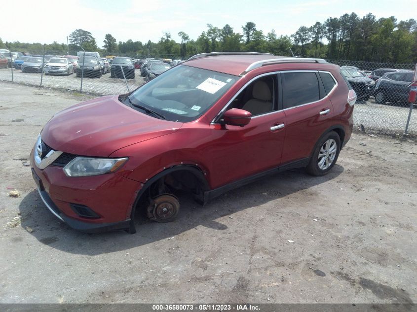 2016 NISSAN ROGUE SV - 5N1AT2MV2GC799426