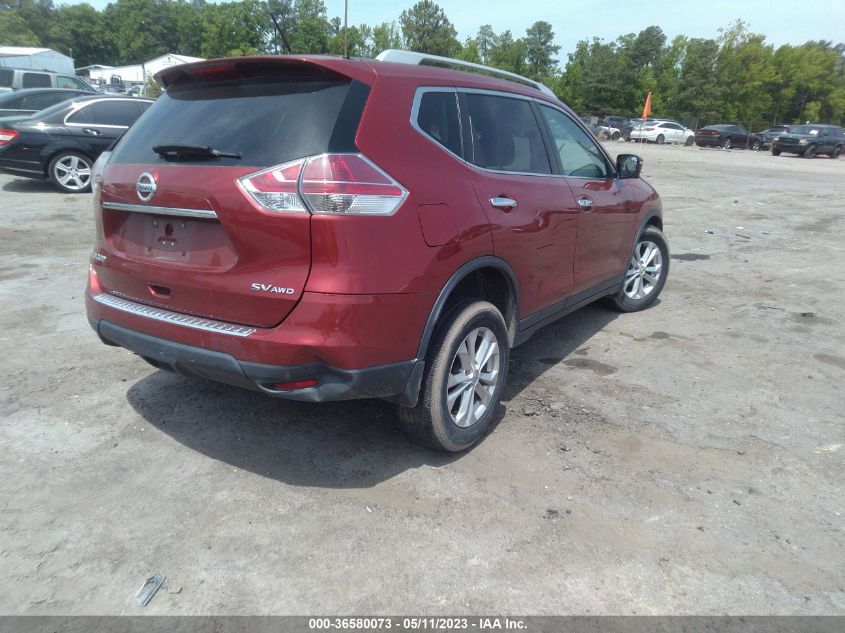 2016 NISSAN ROGUE SV - 5N1AT2MV2GC799426