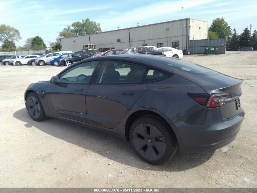 2022 TESLA MODEL 3 - 5YJ3E1EA4NF206579