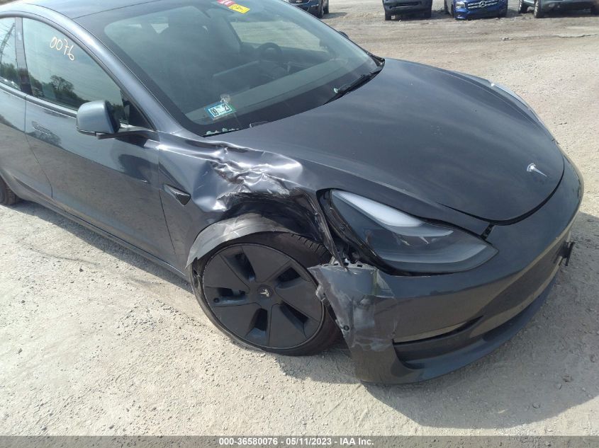 2022 TESLA MODEL 3 - 5YJ3E1EA4NF206579