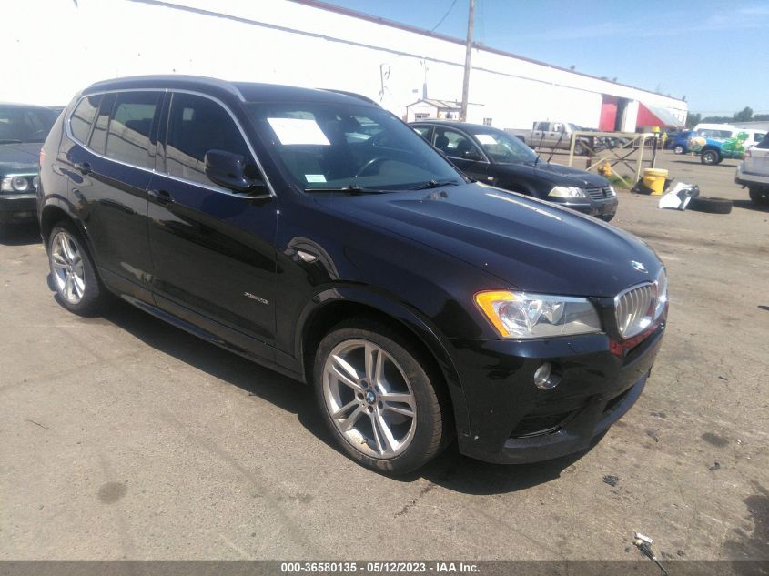 2014 BMW X3 XDRIVE28I - 5UXWX9C58E0D36599