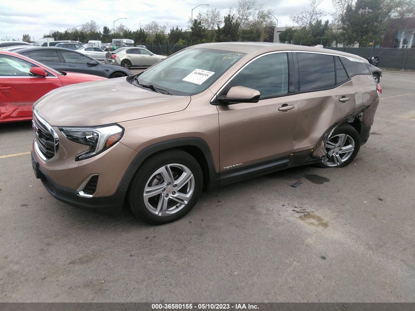 VIN 3GKALMEV2JL307458 2018 GMC TERRAIN SLE