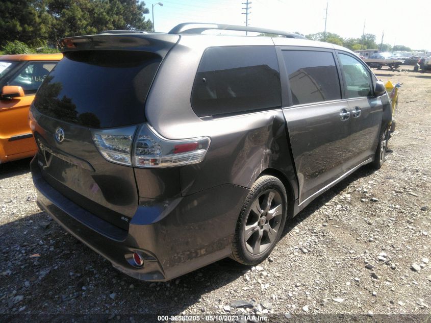 2015 TOYOTA SIENNA SE - 5TDXK3DC8FS537042