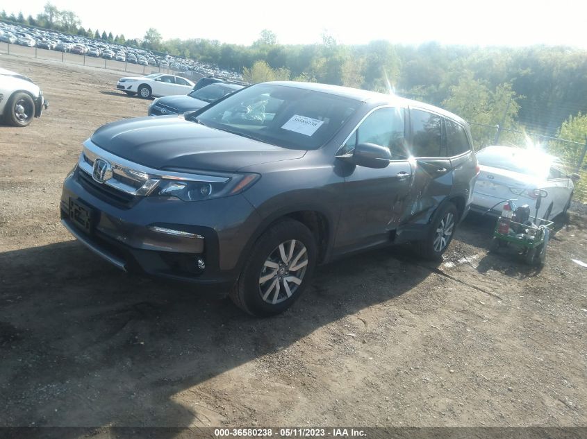 2022 HONDA PILOT EX-L - 5FNYF6H54NB097989