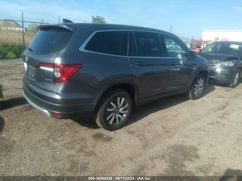 2022 HONDA PILOT EX-L - 5FNYF6H54NB097989