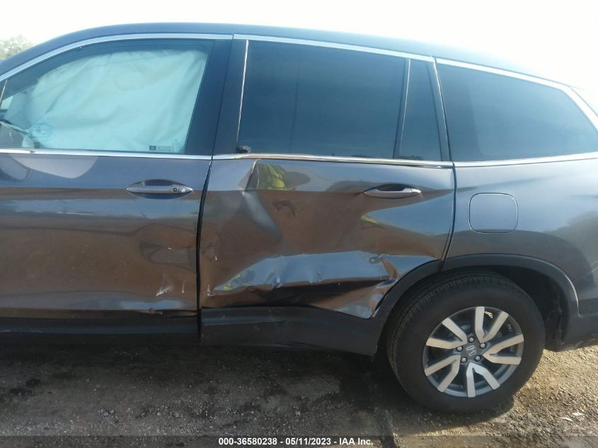 2022 HONDA PILOT EX-L - 5FNYF6H54NB097989