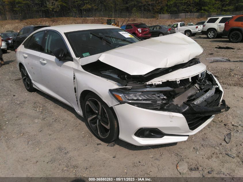2021 HONDA ACCORD SEDAN SPORT SE - 1HGCV1F40MA108067