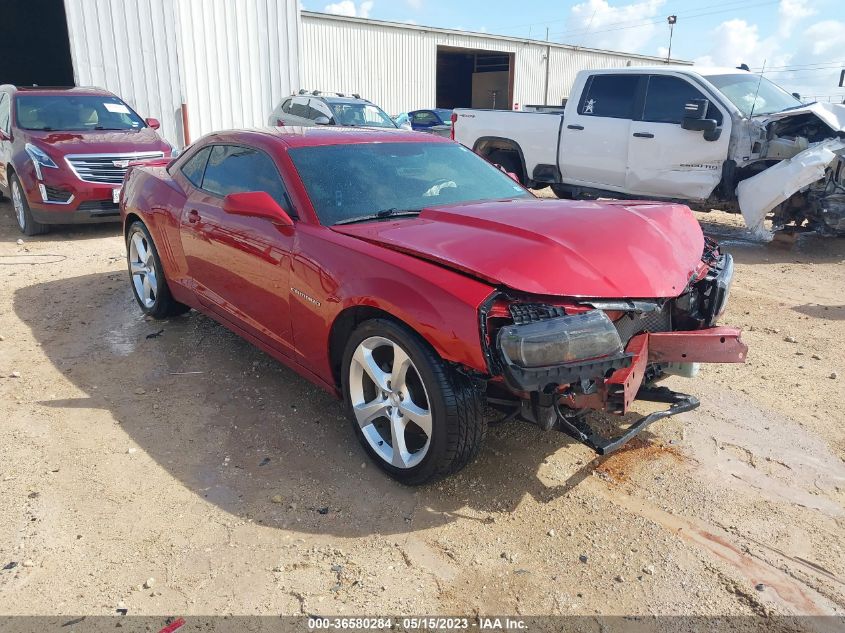 2015 CHEVROLET CAMARO LT - 2G1FD1E35F9122402