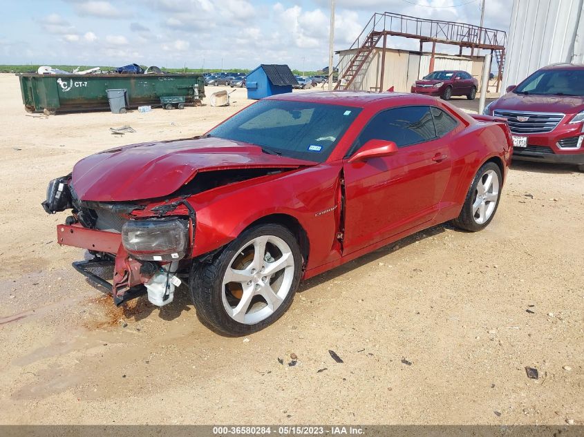2015 CHEVROLET CAMARO LT - 2G1FD1E35F9122402
