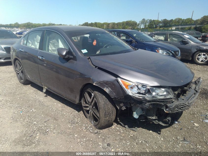 2016 HONDA ACCORD SEDAN LX - 1HGCR2F34GA194649