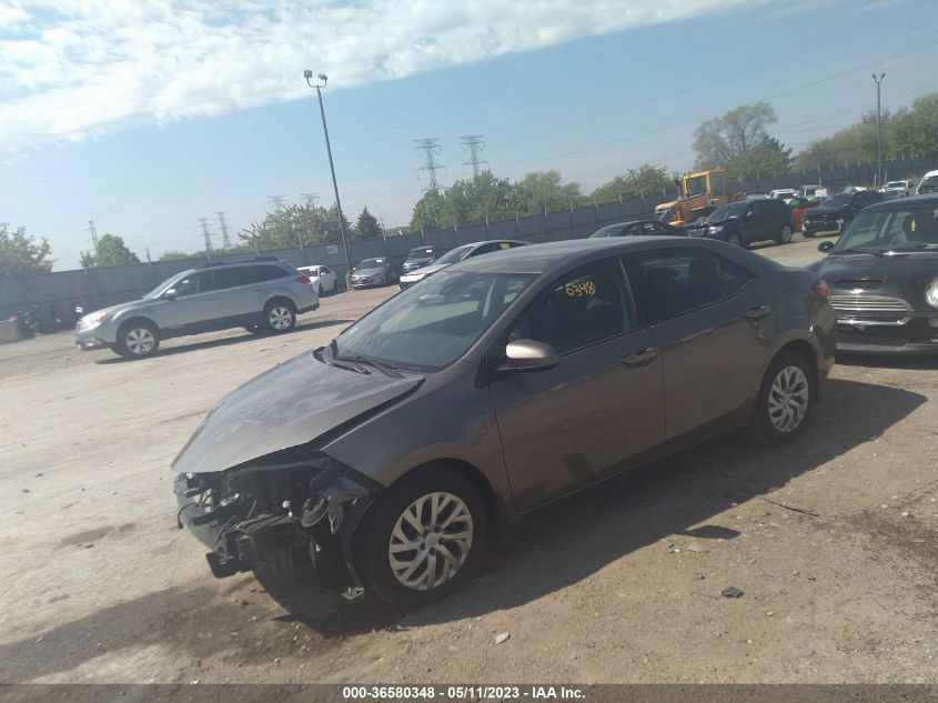 2019 TOYOTA COROLLA LE - 2T1BURHEXKC165208