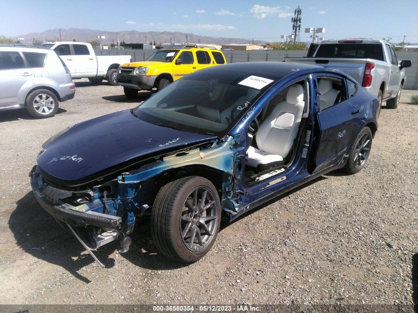2022 TESLA MODEL 3 - 5YJ3E1EA7NF376287