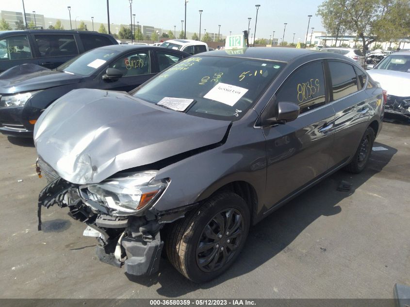 2016 NISSAN SENTRA S - 3N1AB7AP0GY268312