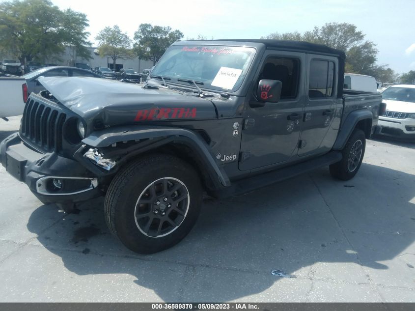 2022 JEEP GLADIATOR OVERLAND - 1C6HJTFG9NL107339