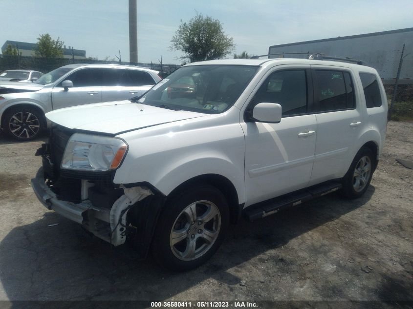 2013 HONDA PILOT EX-L - 5FNYF4H54DB060332