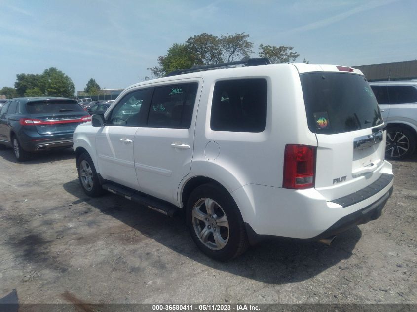 2013 HONDA PILOT EX-L - 5FNYF4H54DB060332