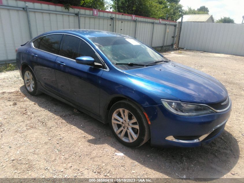 2015 CHRYSLER 200 LIMITED - 1C3CCCAB5FN718598