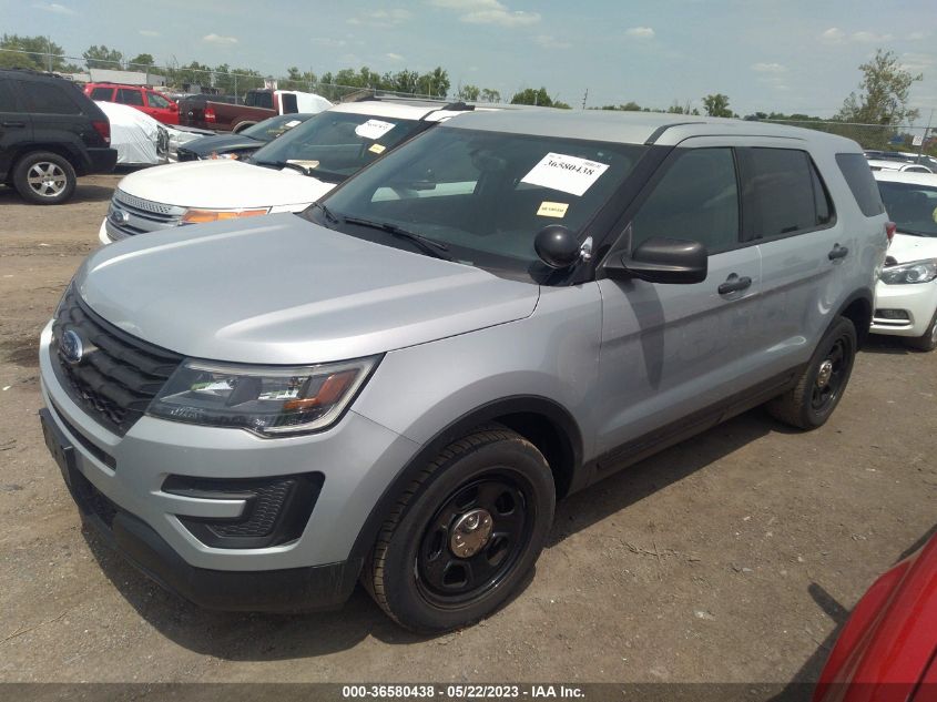 2017 FORD POLICE INTERCEPTOR 1FM5K8AR5HGD07125
