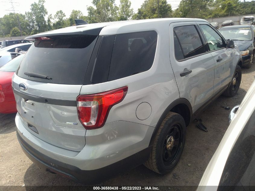 2017 FORD POLICE INTERCEPTOR 1FM5K8AR5HGD07125