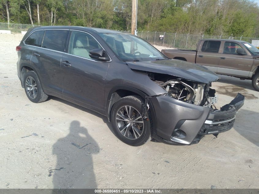 2018 TOYOTA HIGHLANDER LE - 5TDBZRFH6JS848172