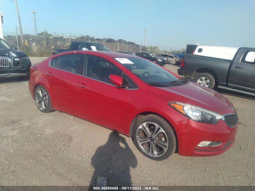 2015 KIA FORTE EX - KNAFX4A86F5306467