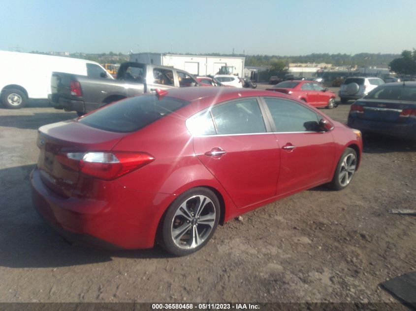 2015 KIA FORTE EX - KNAFX4A86F5306467
