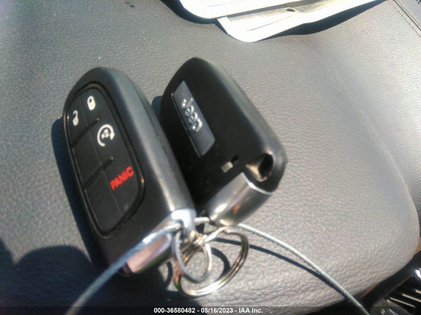 2017 JEEP CHEROKEE HIGH ALTITUDE - 1C4PJLDB9HW586537
