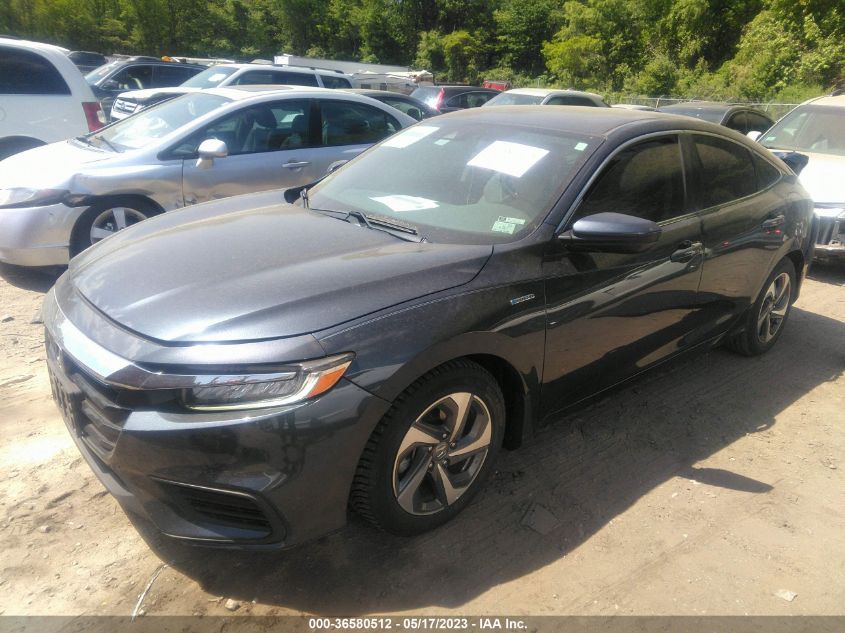 2019 HONDA INSIGHT EX 19XZE4F50KE016065