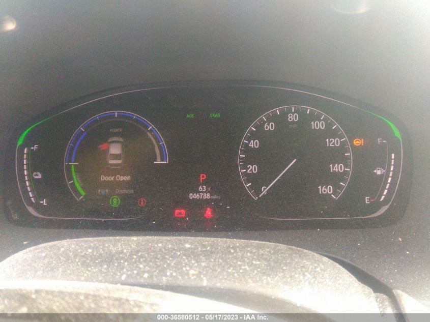 2019 HONDA INSIGHT EX 19XZE4F50KE016065