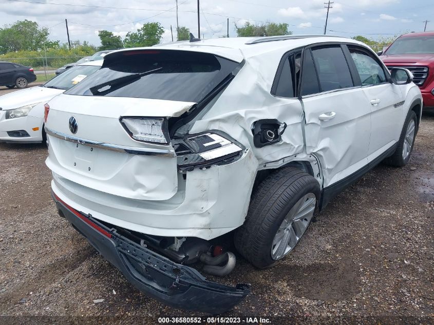 2022 VOLKSWAGEN ATLAS CROSS SPORT 3.6L V6 SE W/TECHNOLOGY - 1V2JE2CA3NC223322