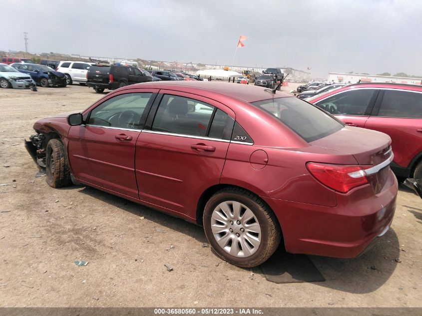 2014 CHRYSLER 200 LX - 1C3CCBAB9EN238136