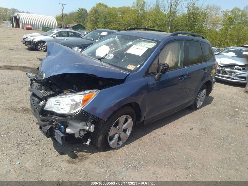 2016 SUBARU FORESTER 2.5I PREMIUM - JF2SJADC2GH439083
