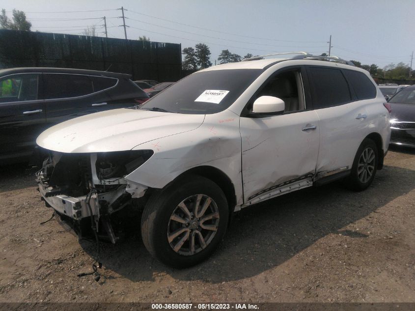 2016 NISSAN PATHFINDER SL - 5N1AR2MM6GC621637