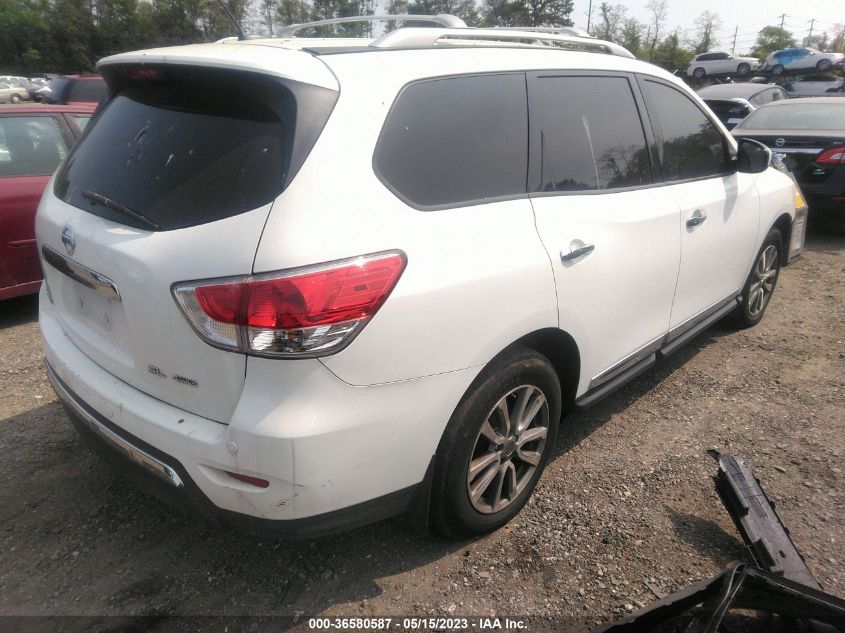 2016 NISSAN PATHFINDER SL - 5N1AR2MM6GC621637