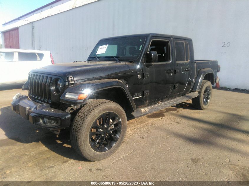 2022 JEEP GLADIATOR HIGH ALTITUDE - 1C6HJTFG7NL142350