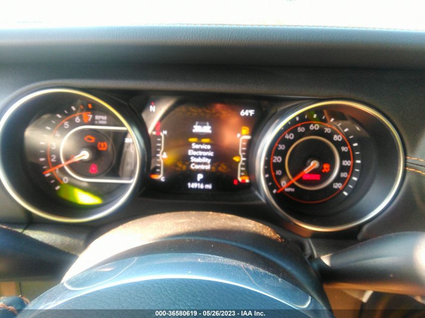 2022 JEEP GLADIATOR HIGH ALTITUDE - 1C6HJTFG7NL142350
