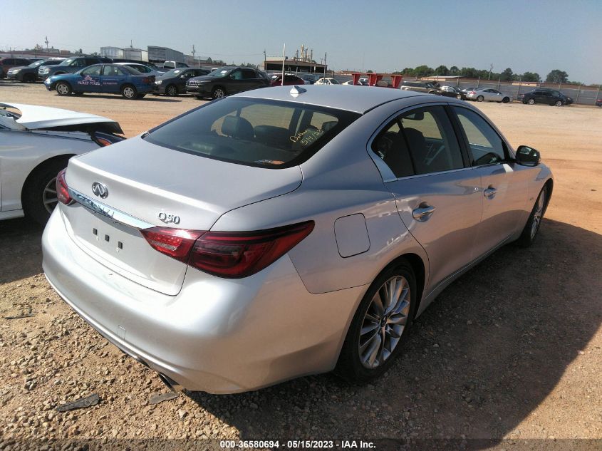 2020 INFINITI Q50 3.0T LUXE - JN1EV7AP3LM206439