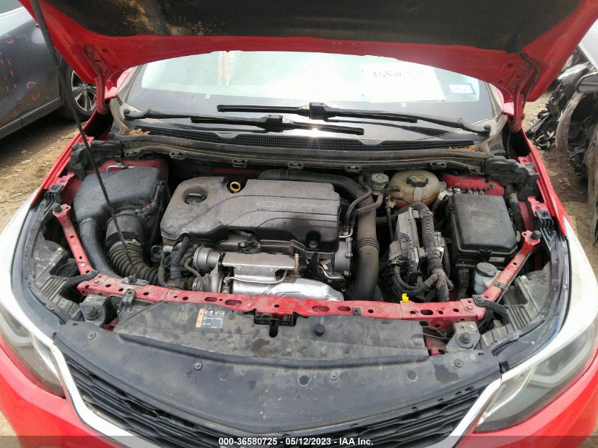 2016 CHEVROLET CRUZE LT - 1G1BE5SM7G7254290